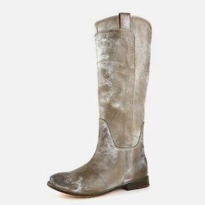 Frye Paige Tall Riding Boots - Grey